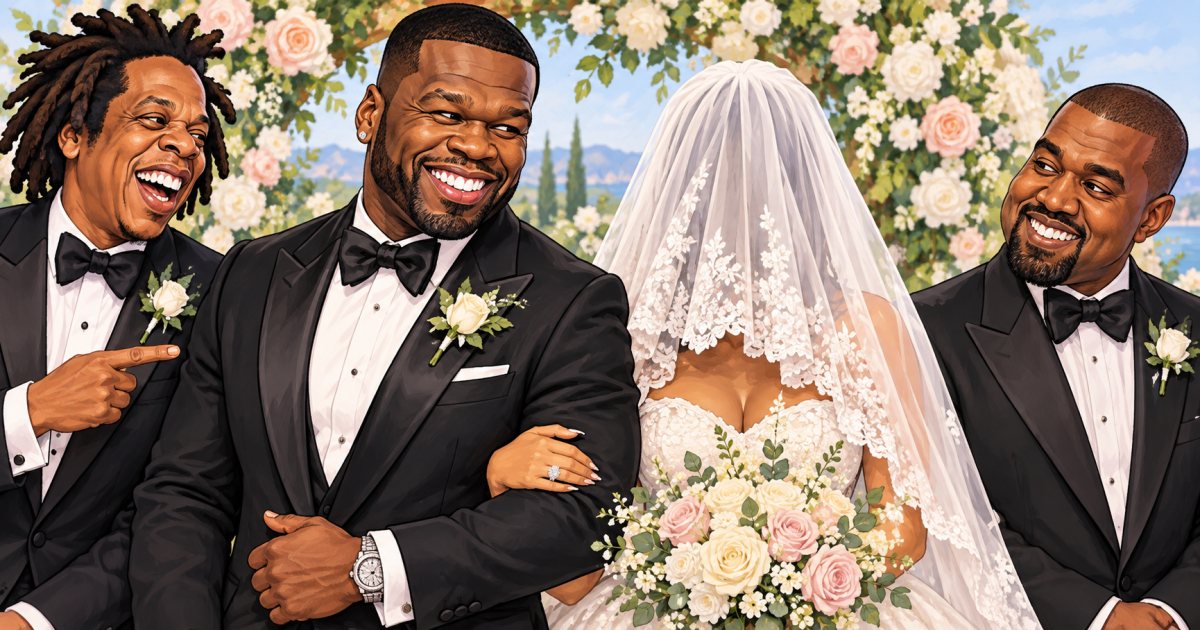 50 Cent’s Wedding Wishlist: Jay-Z on the Mic, Kanye If He’s Allowed