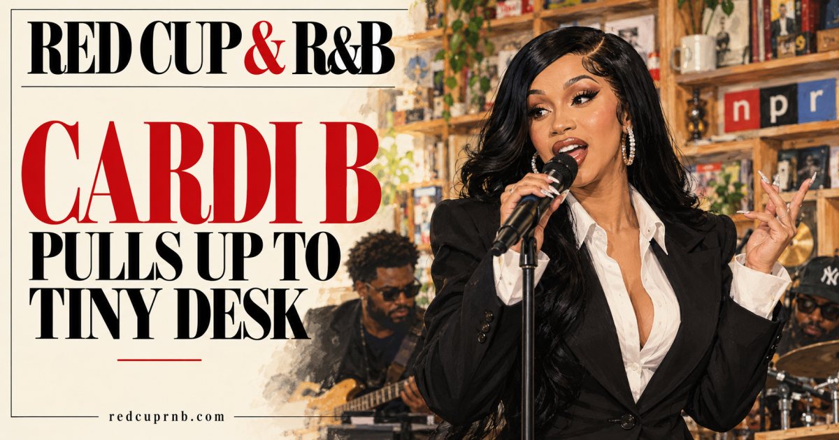 Cardi B Keeps It Real at the Tiny Desk