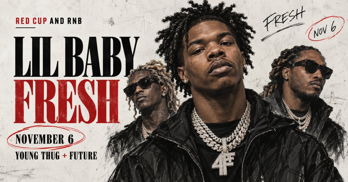 Lil Baby Puts a Date on "Fresh," and Thug and Future Are Coming With Him